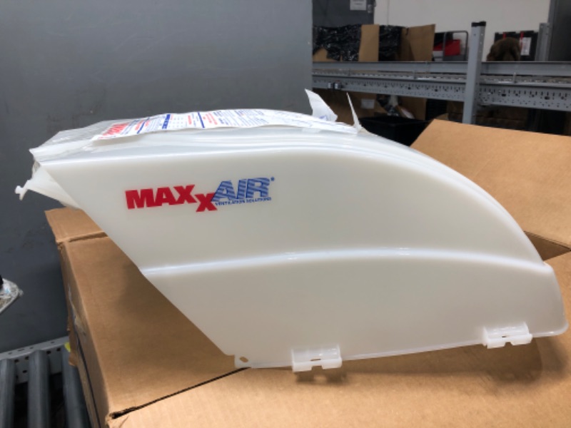 Photo 2 of Maxxair 00-955001 White Fanmate Fan/ Vent Cover with Ez Clip Installation Hardware