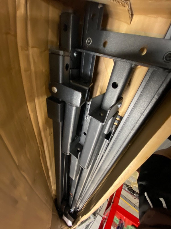 Photo 1 of ZINUS Compack Metal Bed Frame / 7 Inch Support Bed Frame for Box Spring and Mattress Set, Black, King King Black