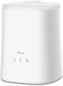 Photo 3 of Crane Diffuser and Top Fill Ultrasonic Air Humidifiers for Bedroom and Office, 1.2 Gallon Cool Mist Humidifier for Large Room and Home, No Humidifier Filters Needed, White