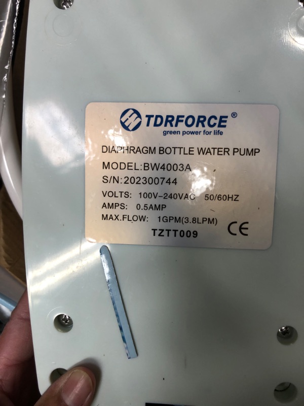 Photo 3 of (READ FULL POST) LIYUAN New Bottled Water System Electric Dispensing Pump System Installed 1 Gallon/Min Water Dispensing Pump 40 PSI with 20 ft 1/4