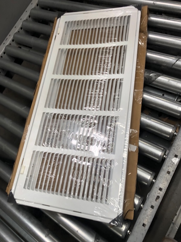 Photo 3 of  27.5" x 12.5"  Air Filter Grille for Sidewall and Ceiling [Duct Opening Size] Vent, Duct Opening Sizez:11.6 inch x 26.8 inch
