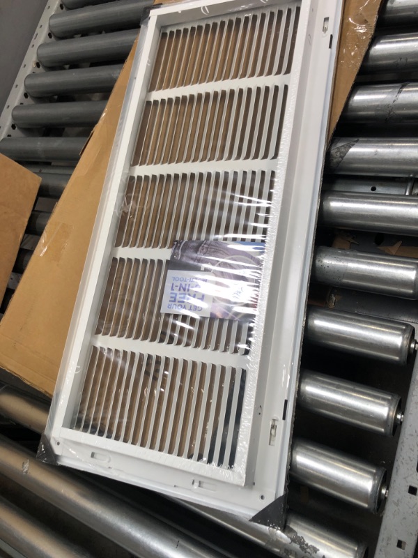 Photo 4 of  27.5" x 12.5"  Air Filter Grille for Sidewall and Ceiling [Duct Opening Size] Vent, Duct Opening Sizez:11.6 inch x 26.8 inch