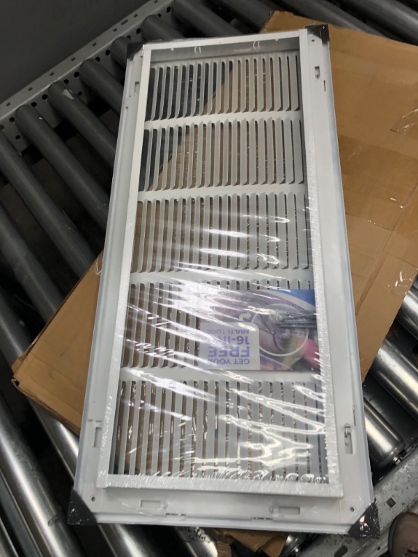Photo 2 of  27.5" x 12.5"  Air Filter Grille for Sidewall and Ceiling [Duct Opening Size] Vent, Duct Opening Sizez:11.6 inch x 26.8 inch