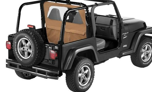 Photo 1 of (READ FULL POST) BESTOP JEEP WINDJAMMER 5111701 (GREY/BLACK) 