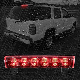 Photo 1 of High Mount 3rd Stop Light Assemblies, Compatible with 2000-2006 Chevrolet Suburban Tahoe/GMC Yukon Third Center Cargo Reverse Rear LED Brake Light Bar Taillight (Red)