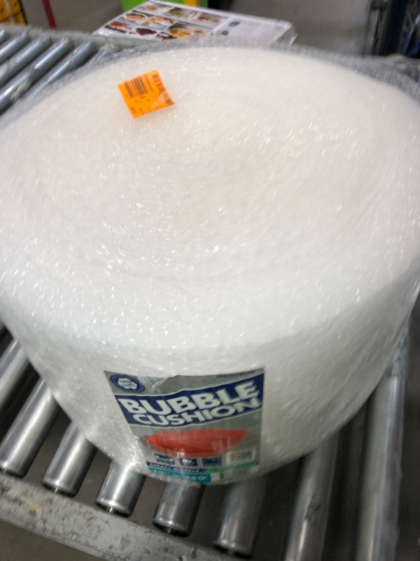 Photo 2 of 3/16 in. x 12 in. x 250 ft. Clear Perforated Bubble Cushion Wrap