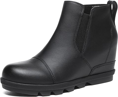 Photo 1 of Athlefit Women's Comfort Wedge Ankle Boots
