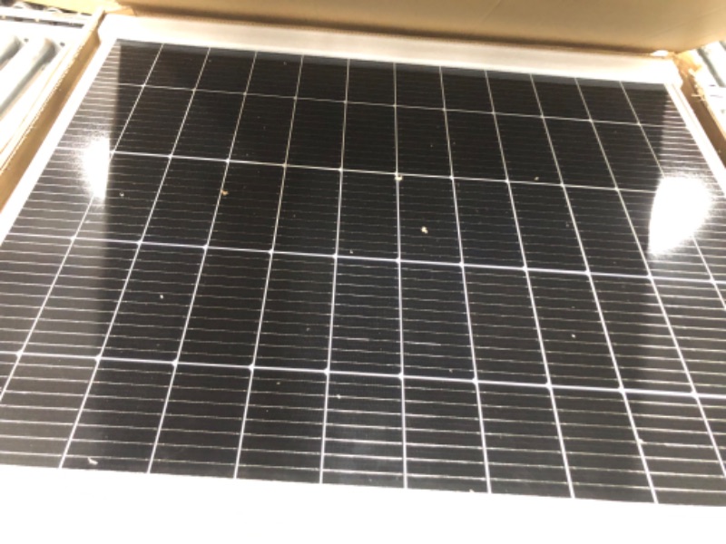 Photo 2 of 10BB Cell 200 Watts Mono Solar Panel,High Efficiency Module Monocrystalline Technology Work with 12/24 Volts Charger for RV Camping Home Boat Marine Off-Grid