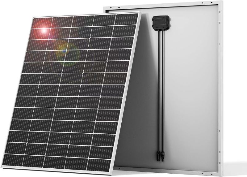 Photo 1 of 10BB Cell 200 Watts Mono Solar Panel,High Efficiency Module Monocrystalline Technology Work with 12/24 Volts Charger for RV Camping Home Boat Marine Off-Grid