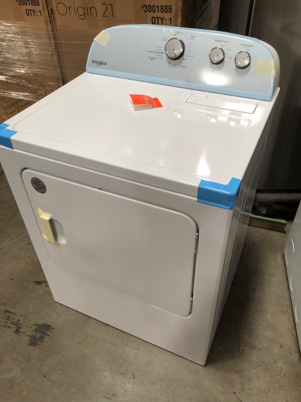 Photo 2 of Whirlpool 7-cu ft Electric Dryer (White)
