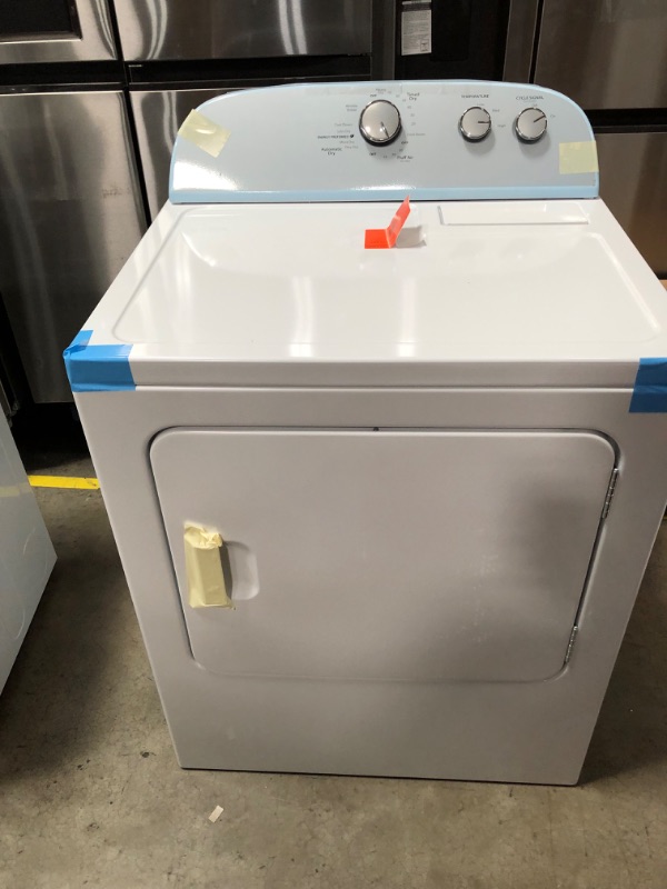 Photo 2 of Whirlpool 7-cu ft Electric Dryer (White)
