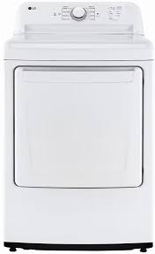 Photo 1 of LG 7.3-cu ft Electric Dryer (White) ENERGY STAR
