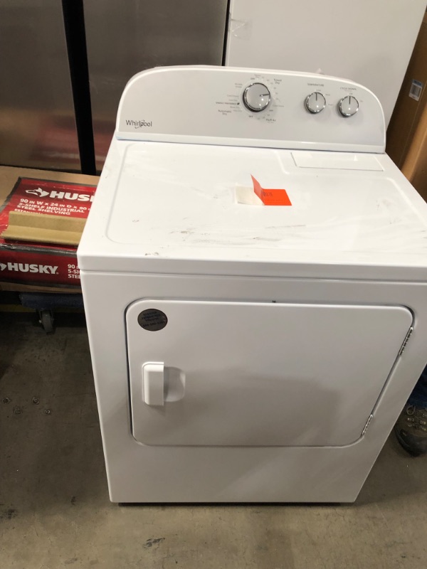 Photo 2 of Whirlpool 7-cu ft Electric Dryer (White)
