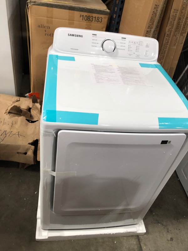 Photo 2 of Samsung
7.2 cu. ft. Vented Electric Dryer with Sensor Dry in White