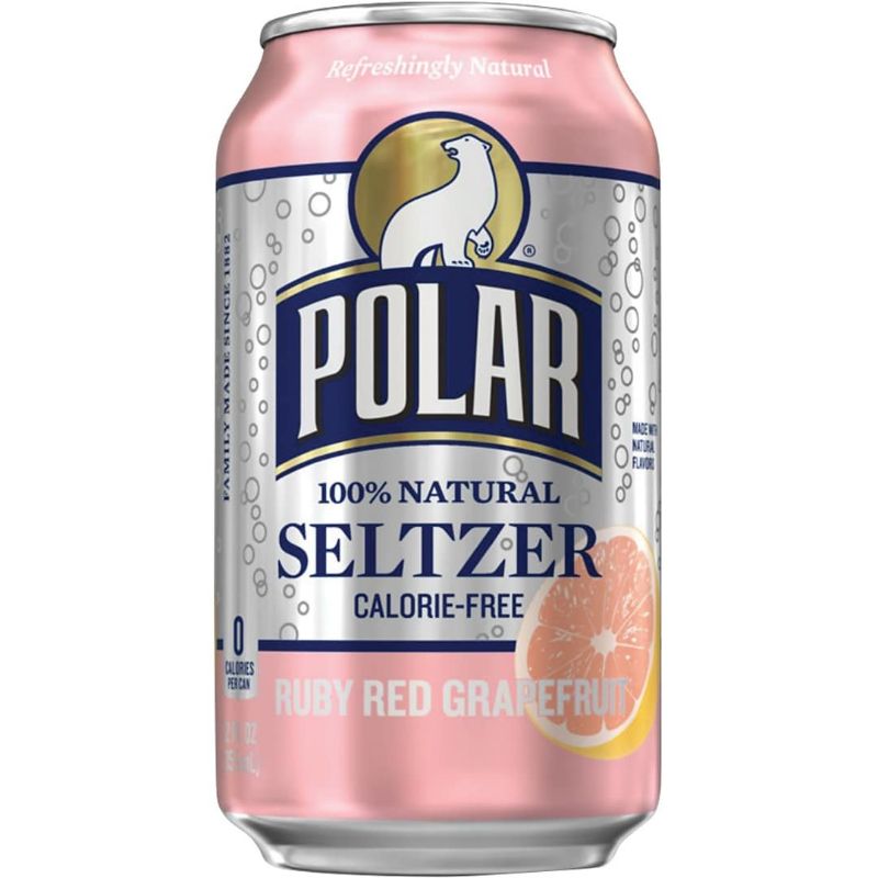 Photo 1 of ***BROKEN SET***
EXP 05/15/2024
Polar Ruby Red Grapefruit Seltzer 12 oz Cans - Pack of 23