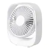 Photo 1 of 5 in. 3 Speed Rechargeable Portable Desk Fan
