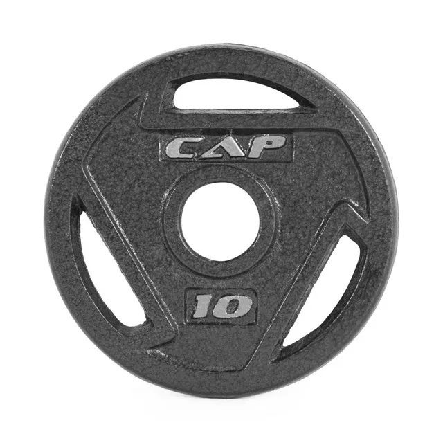 Photo 1 of **CHECK NOTES**CAP Barbell, 10lb Olympic Grip Plate, Black
