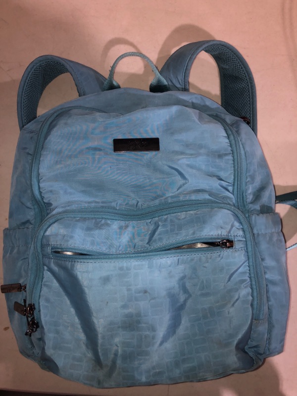 Photo 2 of (NON-REFUNDABLE) JuJuBe | Zealous Diaper Bag Backpack and Fashionable Travel Bag with 9 Pockets Indigo Chromatics