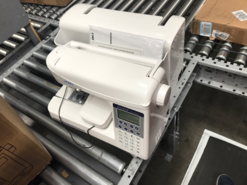 Photo 6 of ***USED - POWERS ON - UNABLE TO TEST FURTHER - LIKELY MISSING PARTS***
JUKI HZL-F300 Sewing and Quilting Machine , White