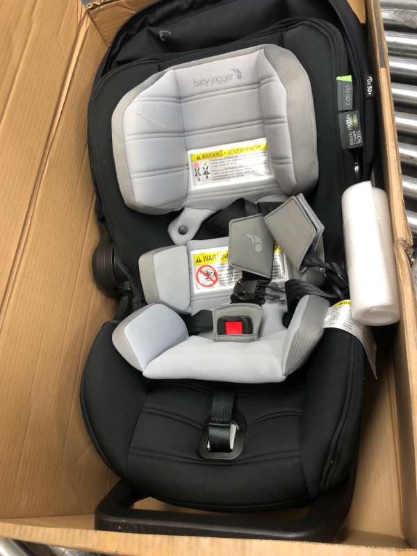 Photo 2 of Baby Jogger City GO 2 Infant Car Seat, Slate, Gray City Go 2 Slate