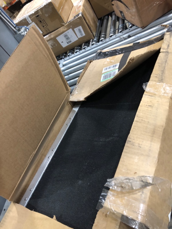 Photo 1 of 4FT Portable Wheelchair Ramps Holds Up to ??? lbs Lightweight Threshold Folding Ramp for Doorway with 14" Wider Non-Slip Platform Handicap Ramps for Steps, Stairs, Curbs
