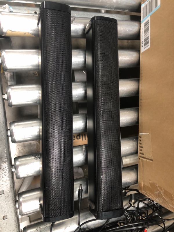 Photo 1 of GEOYEAO Sound Bars for TV with Subwoofer, 2.1ch Home Audio Soundbar & 3D & Deep Bass Subwoofer | Bluetooth & Multi-Connection | 2-in-1 Detachable Design | TV Surround Sound Speaker System