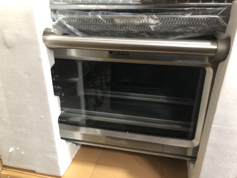 Photo 3 of **NON REFUNDABLE PARTS ONLY HEATING ELEMENT DOES NOT FUNCTION**
Breville Smart Oven Air Fryer Pro, Brushed Stainless Steel, BOV900BSS New