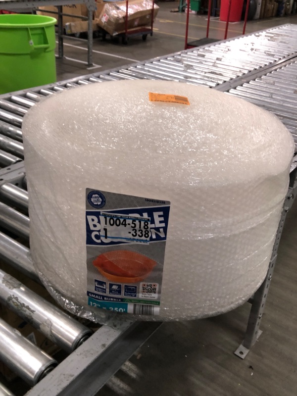 Photo 2 of 3/16 in. x 12 in. x 250 ft. Clear Perforated Bubble Cushion Wrap