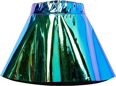 Photo 1 of * minor damage *
Daisy corsets Women's Plus Size Blue/Teal Holo Mini Skater Skirt XLarge