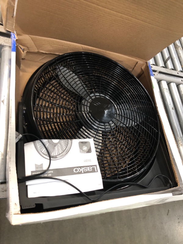 Photo 2 of 20 in. 3-Speed Air Circulator Floor Fan