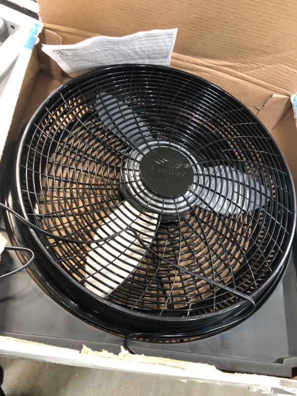 Photo 2 of 20 in. 3-Speed Air Circulator Floor Fan