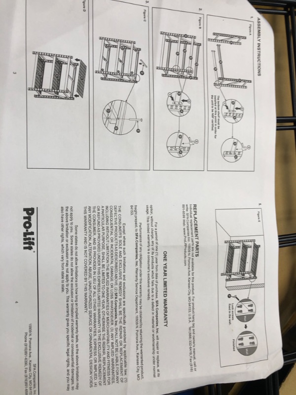 Photo 3 of Pro-LifT Garage Storage Shelves - Heavy Duty 3-Tier Adjustable Metal Wire Shelving Units with 3000 lbs Total Capacity for Garage Basement Racking Organization - 48" H X 48" W X 24" D