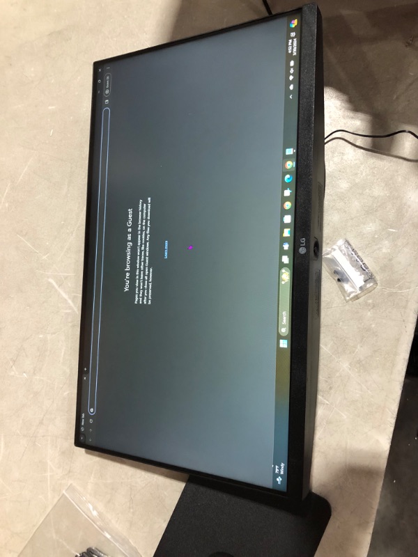 Photo 6 of LG FHD 24-Inch Computer Monitor 24MP400-B, IPS with AMD FreeSync, Black Tilt