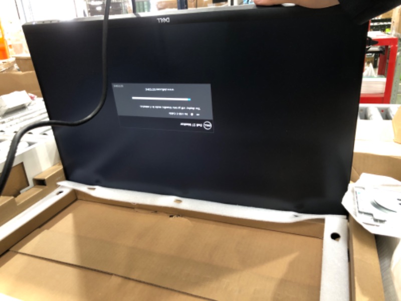 Photo 1 of Dell 27-inch USB-C Monitor - Full HD (1920 x 1080 Display, 75Hz Refresh Rate, 4MS Grey-to-Grey Response Time (Extreme Mode), Dual 3W Built-in Speakers, HDMI, IPS, AMD FreeSync, Silver - S2723HC