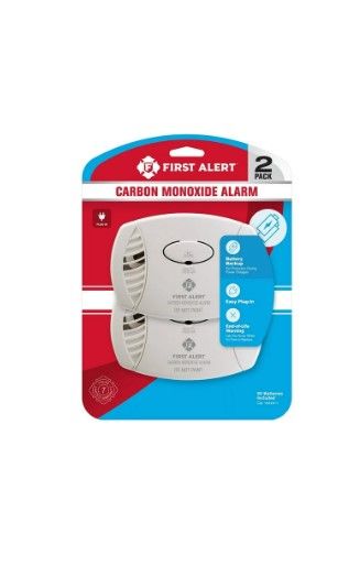 Photo 1 of First Alert Plug-In w/Battery Back-up Electrochemical Carbon Monoxide Detector
