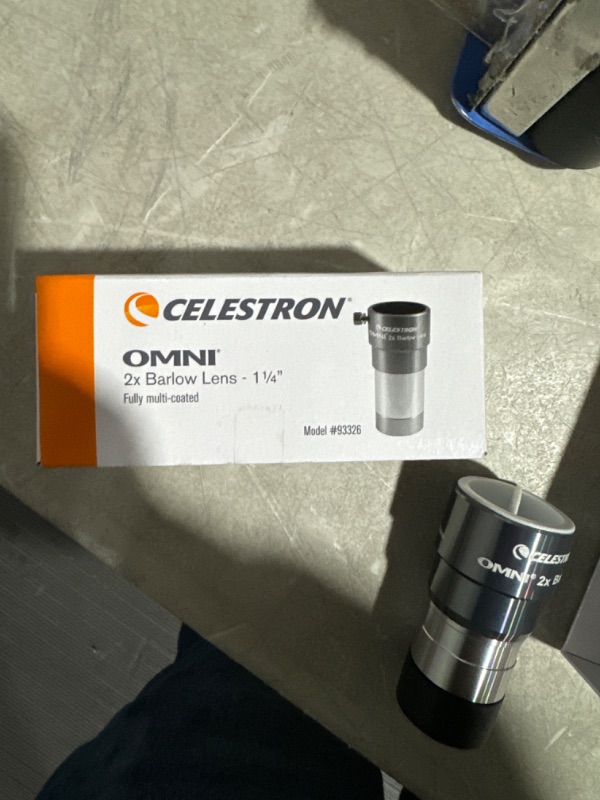 Photo 3 of Celestron Omni 2x Barlow Lens (1.25")