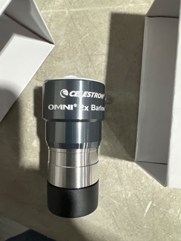 Photo 2 of Celestron Omni 2x Barlow Lens (1.25")