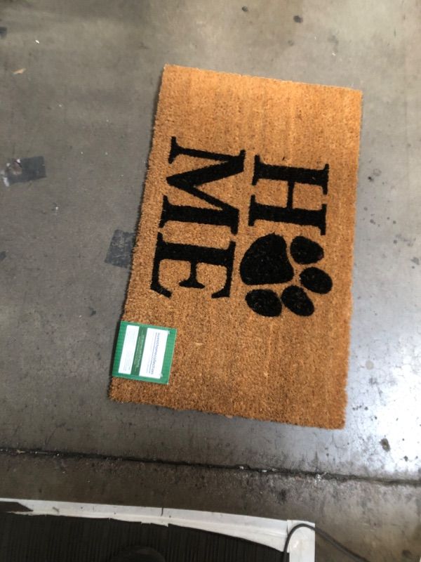 Photo 2 of Entryways Pet Home Non- Slip Coconut Fiber Doormat 17" X 28" X .5 " Pet Home 17 in x 28 in