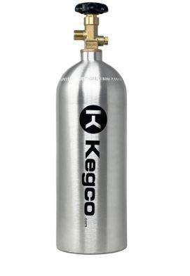 Photo 1 of 5 LB. ALUMINUM CO2 TANK FOR KEGERATOR AND DRAFT BEER DISPENSING