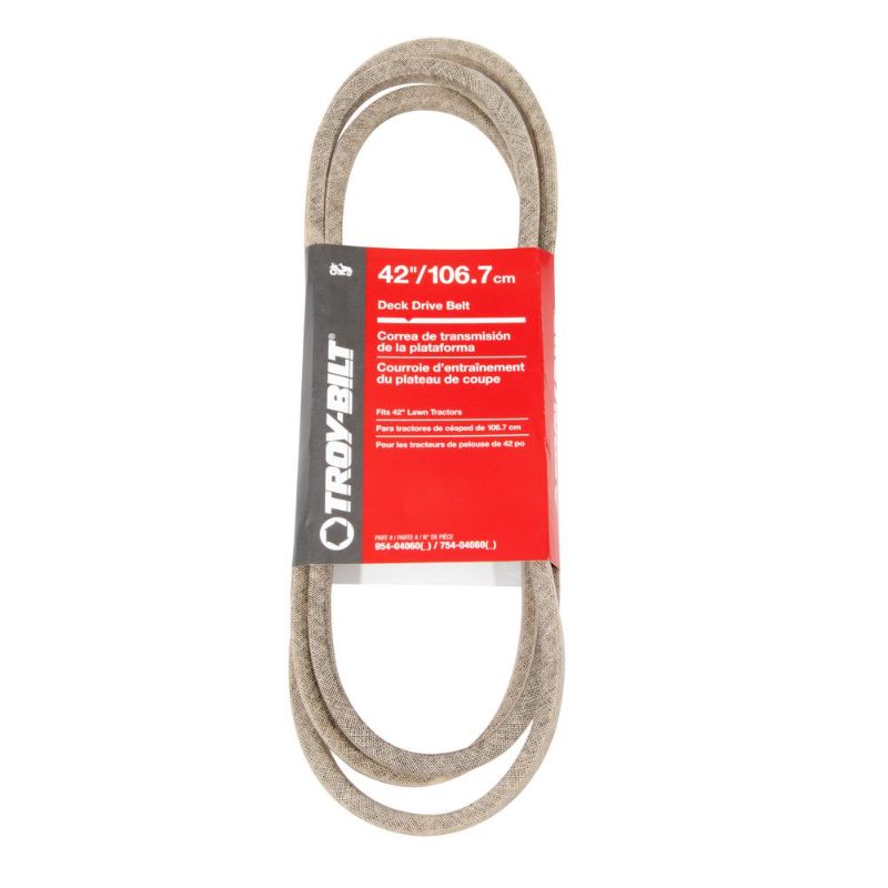 Photo 1 of **SEE PHOTOS**BUNDLE OF 3, Troy-Bilt 490-501-Y044 42 in. Deck Drive Belt Black 42" / 106.7CM
 