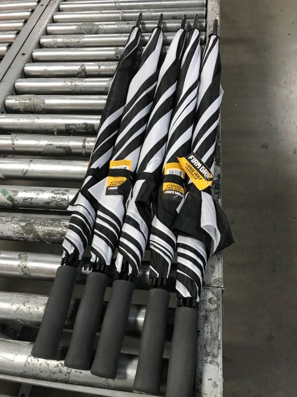 Photo 1 of 5, Golf Umbrella in Black and White
