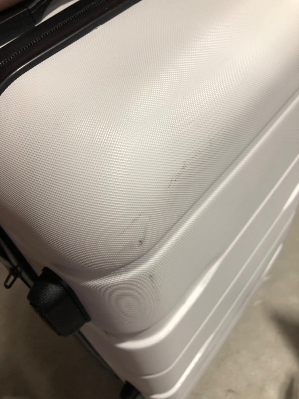 Photo 6 of ***USED - SCUFFED - SCRAPED - SEE PICTURES***
Coolife Luggage Expandable Suitcase PC+ABS Spinner Built-In TSA lock 20in