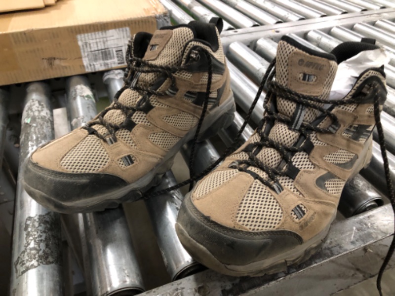 Photo 2 of **SEE NOTES!!**HI-TEC Ravus WP Mid Waterproof Hiking Boots for Men, Lightweight Breathable Outdoor Trekking Shoes 11.5 X-Wide Tan