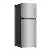Photo 1 of 10.1 cu. ft. Top Freezer Refrigerator in Stainless Steel
