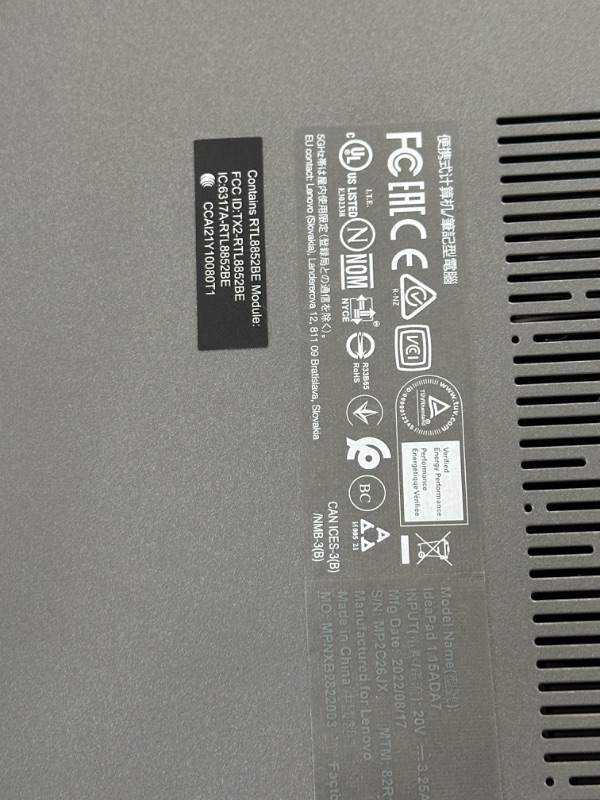 Photo 1 of Lenovo IdeaPad 1 Student Laptop, Intel Dual Core Processor, 12GB RAM, 512GB SSD + 128GB eMMC, 15.6" FHD Display, 1 Year Office 365, Windows 11 Home, Wi-Fi 6, Webcam, Bluetooth, SD Card Reader, Grey 12GB RAM | 512GB SSD + 128GB eMMC