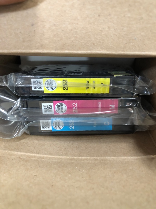 Photo 2 of Epson Durabrite Ultra 252Xl Ink Cartridge - Black Cyan Magenta Yellow