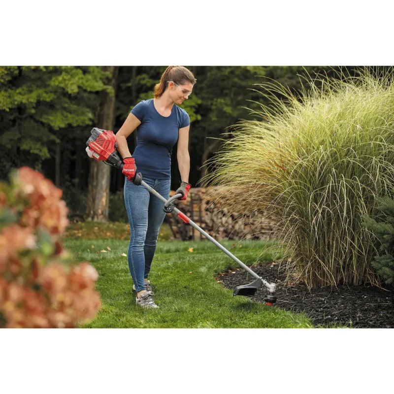 Photo 1 of CRAFTSMAN WS2200 25-cc 2-cycle 17-in Straight Shaft Attachment Capable Gas String Trimmer
