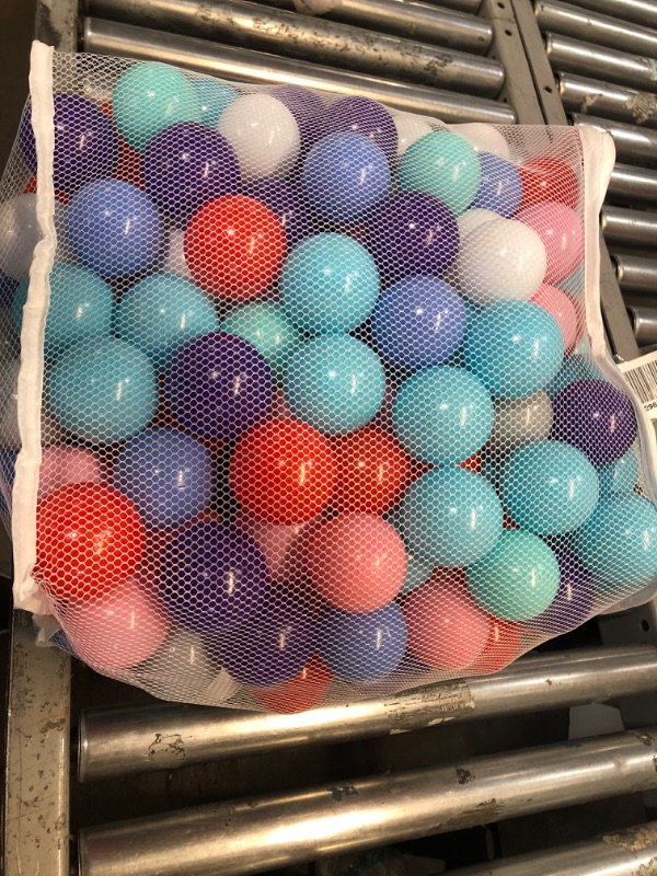 Photo 1 of 100+ Plastic Balls Multicolor Pack n play