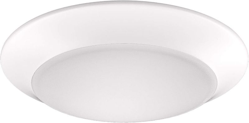Photo 1 of 
LUXRITE 8 Inch Flush Mount LED Disk Lights, 3 Color Selectable 3000K | 4000K | 5000K, 2000 Lumens, Wet Rated, Dimmable Low Profile Ceiling Light, ETL Listed
