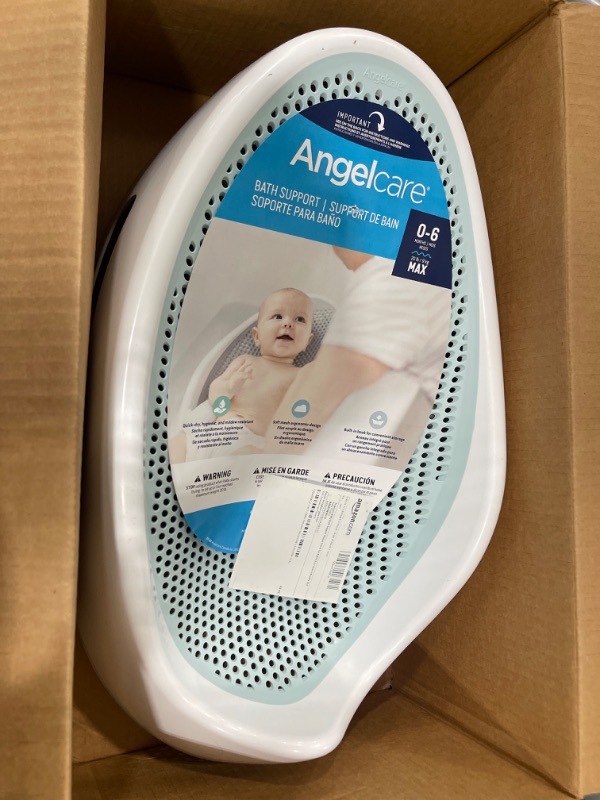 Photo 2 of Angelcare Baby Bath Support (Aqua) | Ideal for Babies Less than 6 Months Old